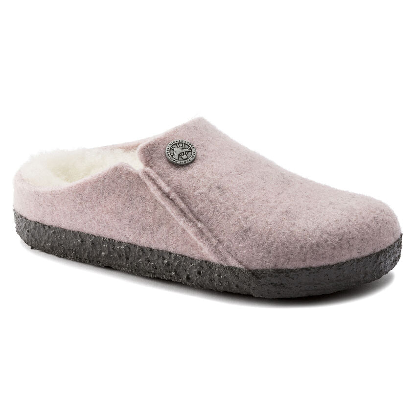 Birkenstock Kid's Zermatt Shearling 1020608 in Soft Pink Kid