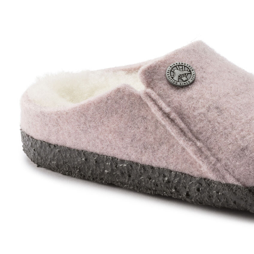 Birkenstock Kid's Zermatt Shearling 1020608 in Soft Pink Kid