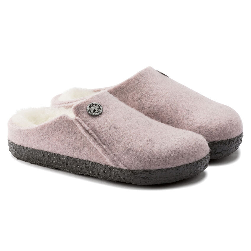Birkenstock Kid's Zermatt Shearling 1020608 in Soft Pink Kid