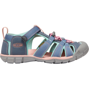 Keen Kids Seacamp 11 CNX Sandal in Flint Stone/Ocean Wave Kid