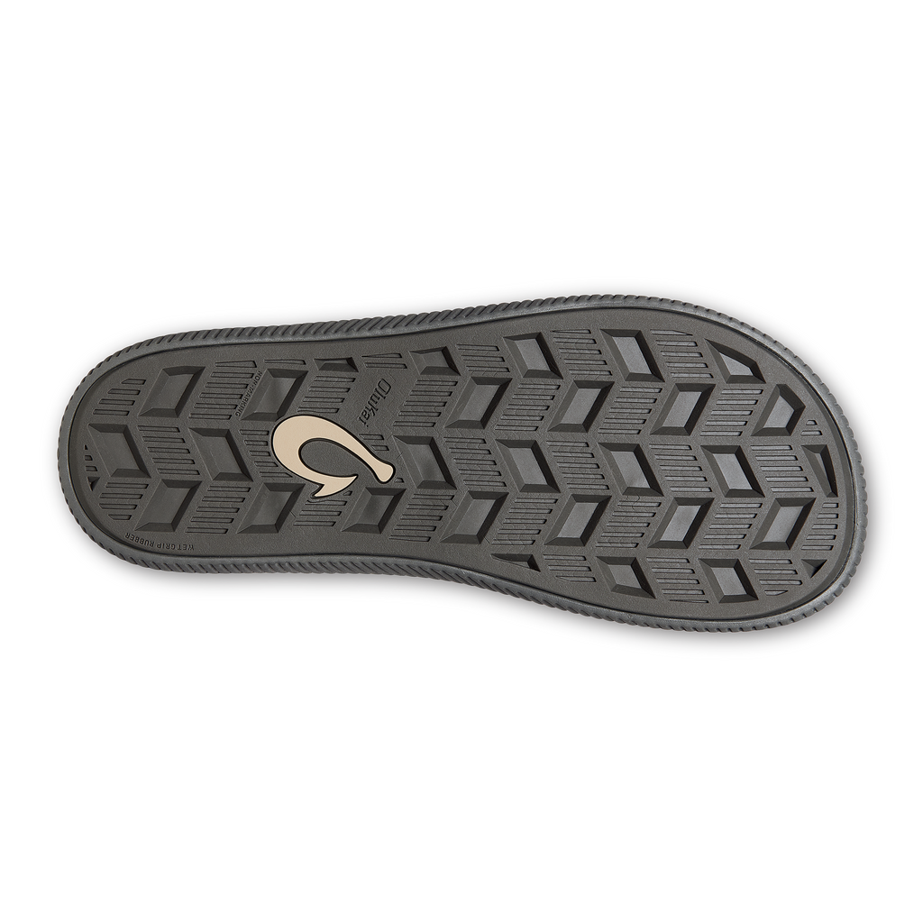 OluKai Men's Ulele in Dark Shadow/Black Men's Footwear