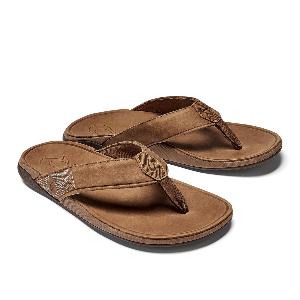 OluKai Men's Tuahine in Toffee/Toffee Men's Footwear