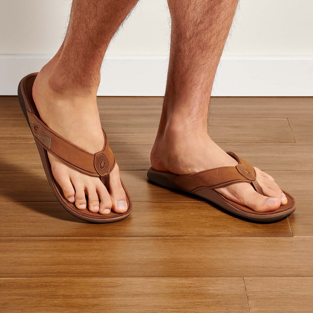 OluKai Men's Tuahine in Toffee/Toffee Men's Footwear