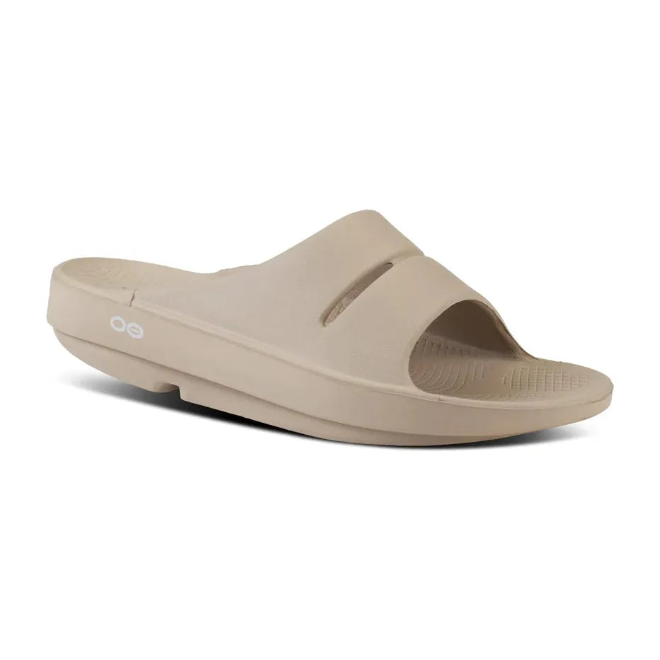 OOFOS Unisex Ooahh Slide Sandals in Nomad Men's Footwear