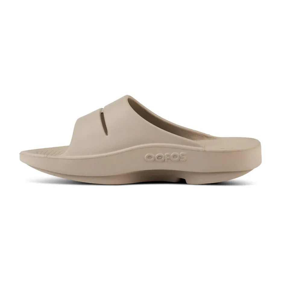 OOFOS Unisex Ooahh Slide Sandals in Nomad Men's Footwear