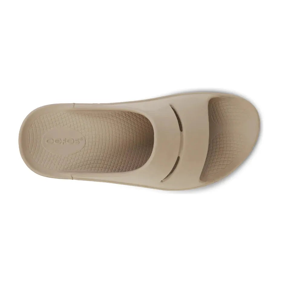 OOFOS Unisex Ooahh Slide Sandals in Nomad Men's Footwear