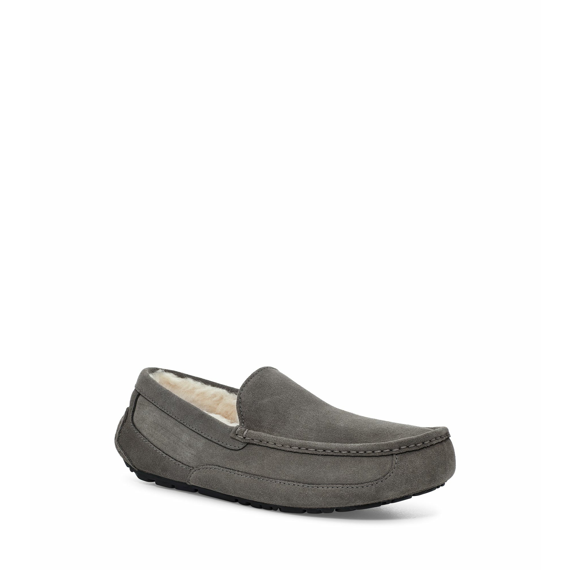 UGG Men's Ascot Slipper in Grey Men's Footwear