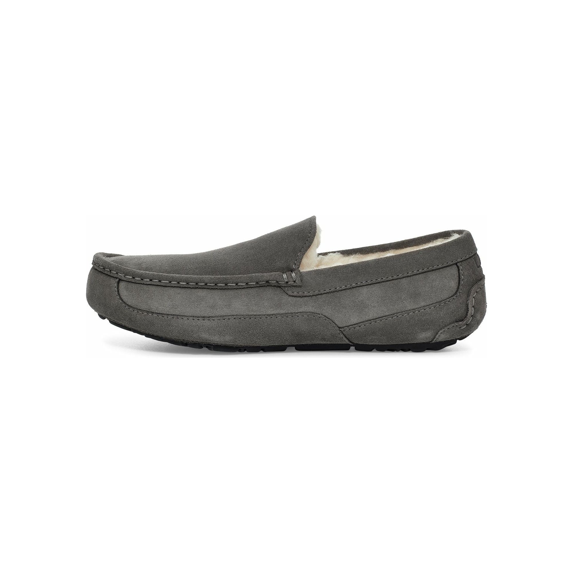 UGG Men's Ascot Slipper in Grey Men's Footwear