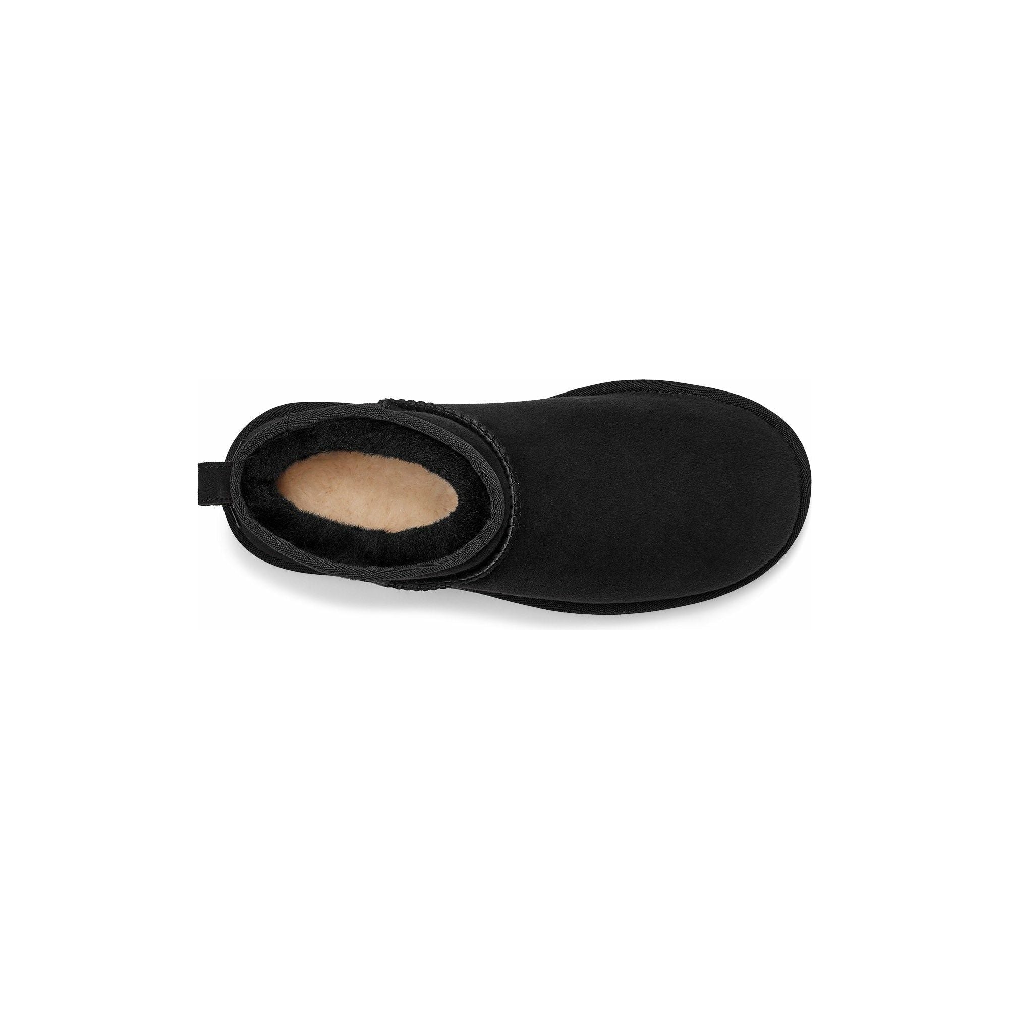 UGG Women's Classic Ultra Mini in Black Women's Footwear