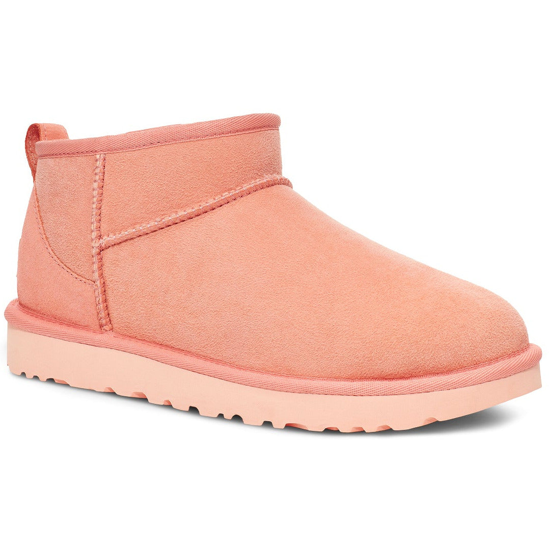 UGG Women s Classic Ultra Mini in Beverly Pink Footprint USA