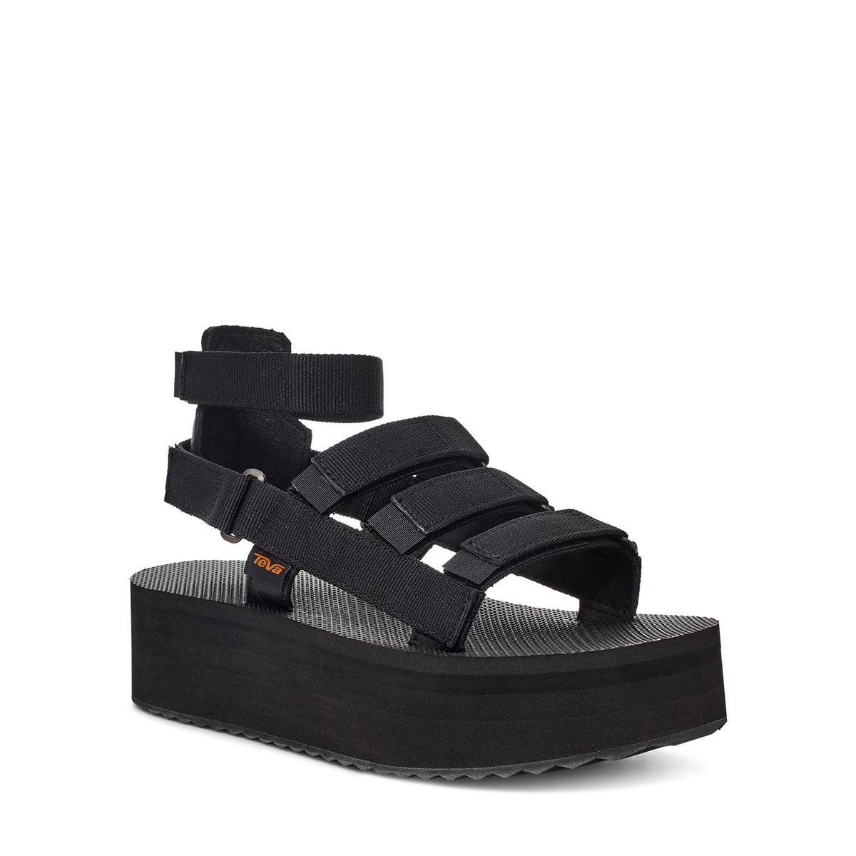 Teva Women's Flatform Mevia Platform in Black | Footprint USA