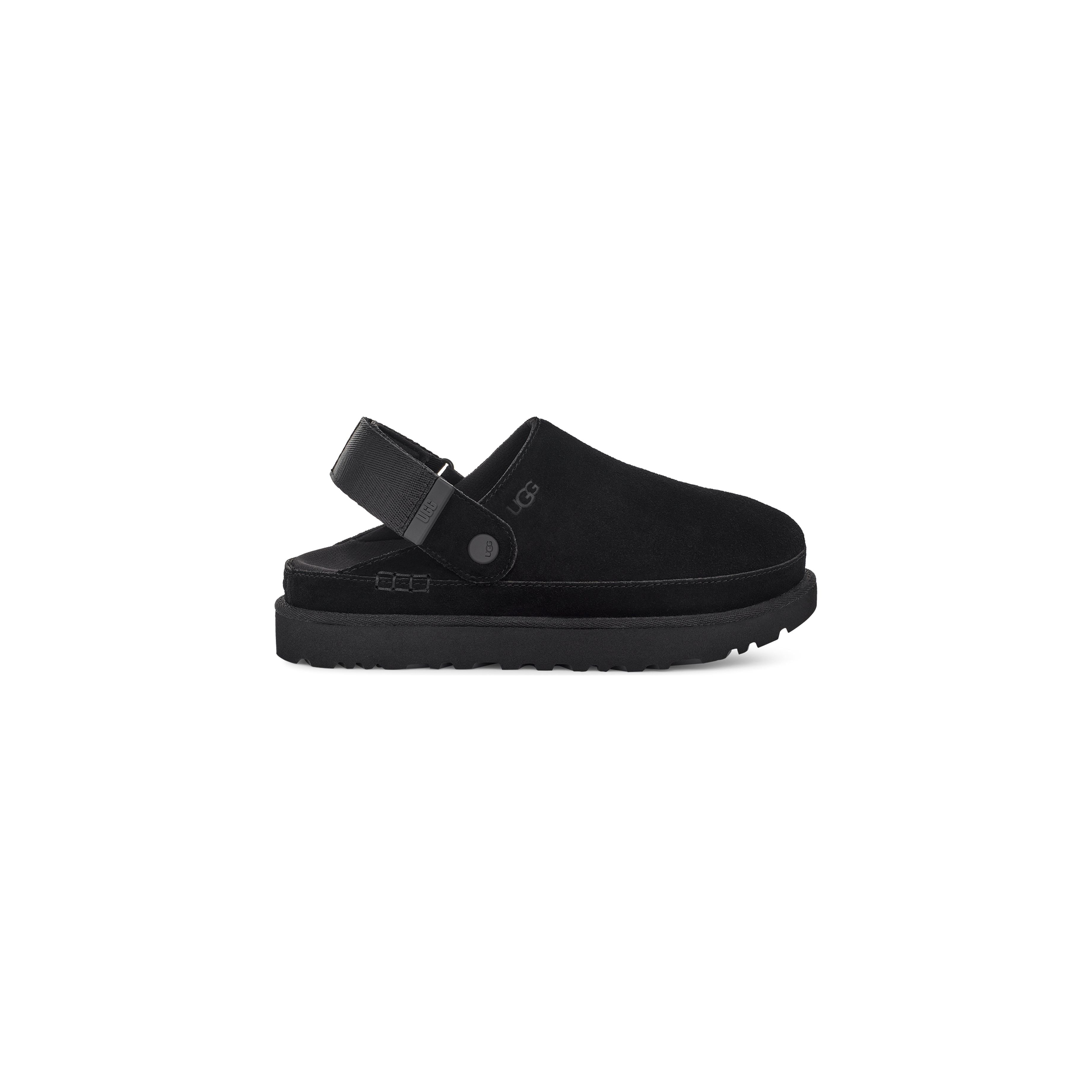 UGG Women's Goldenstar Clog Platform in Black Women's Footwear