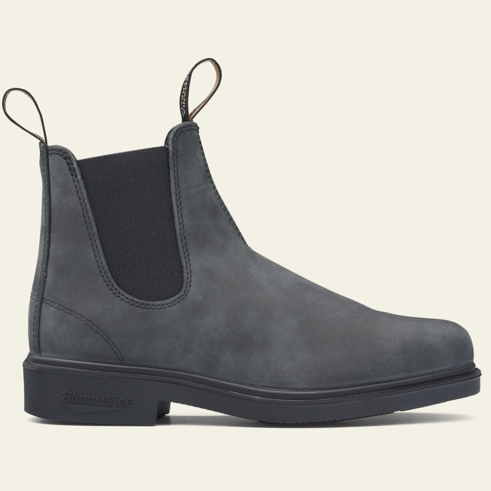 Blundstone 1308 Premium Leather Chelsea Boots in Rustic Black Men's Boots