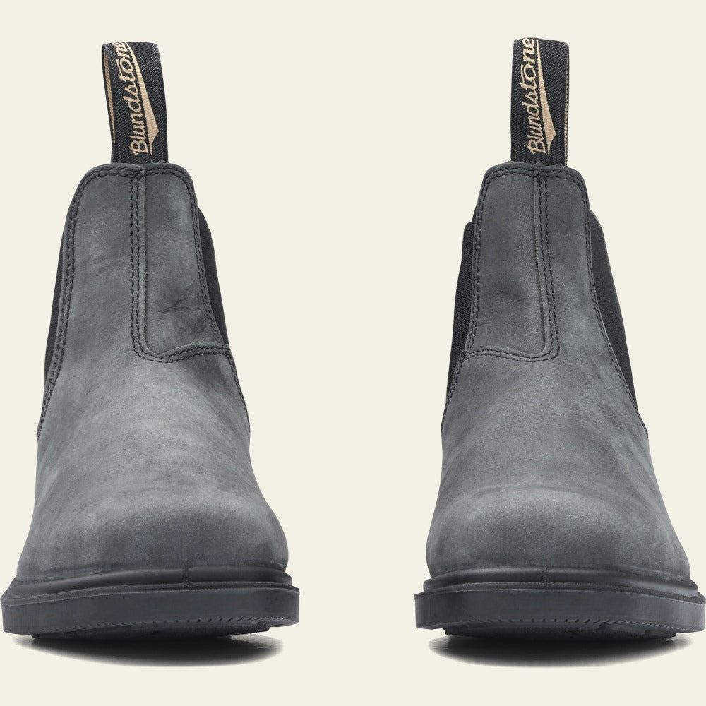 Blundstone 1308 Premium Leather Chelsea Boots in Rustic Black Men's Boots