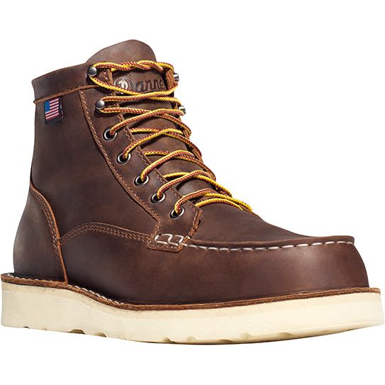 Danner Men's Bull Run Toe 6" Boot in Brown Men's Footwear