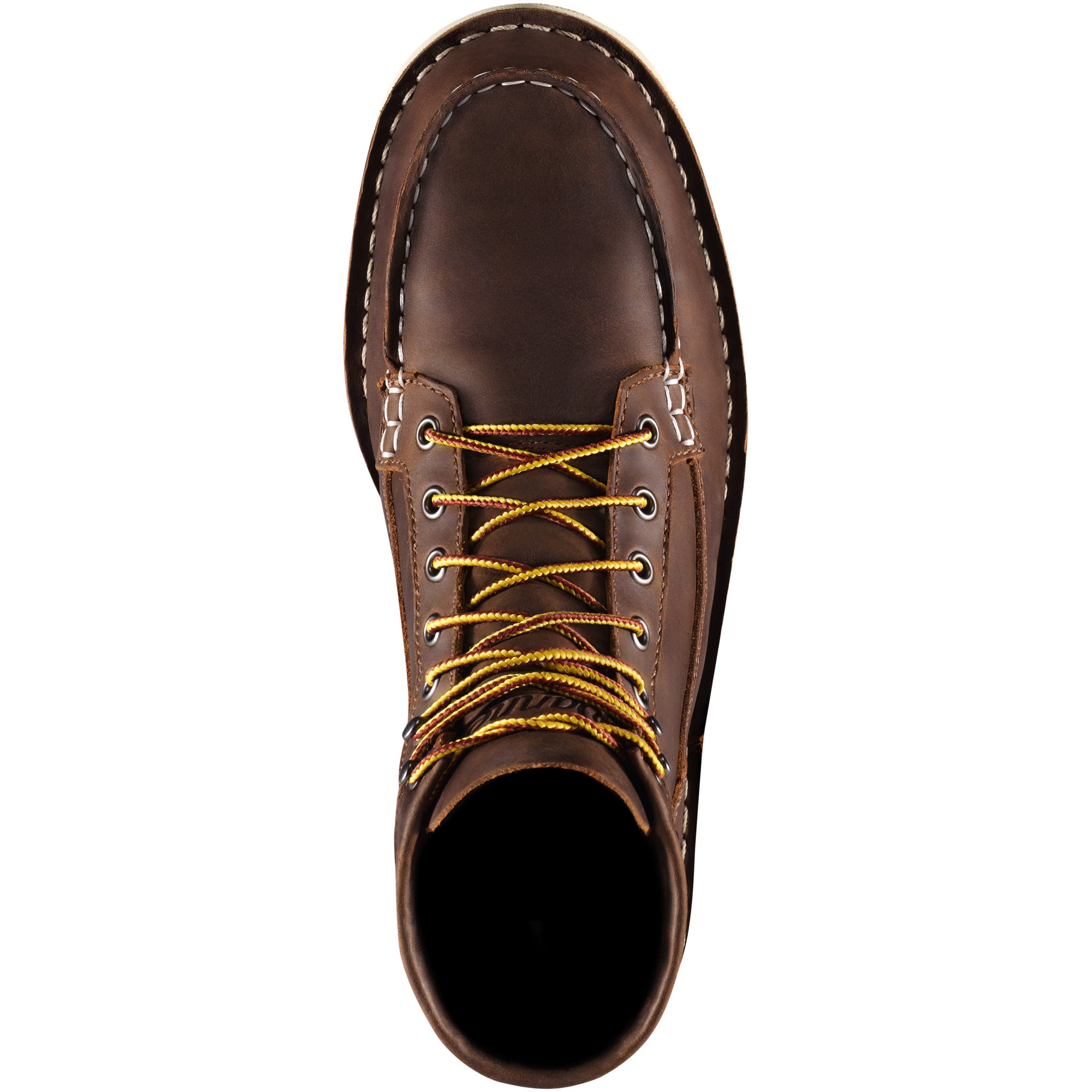 Danner Men's Bull Run Mocha Toe 6" Boot in Brown Steel Toe Men's Footwear