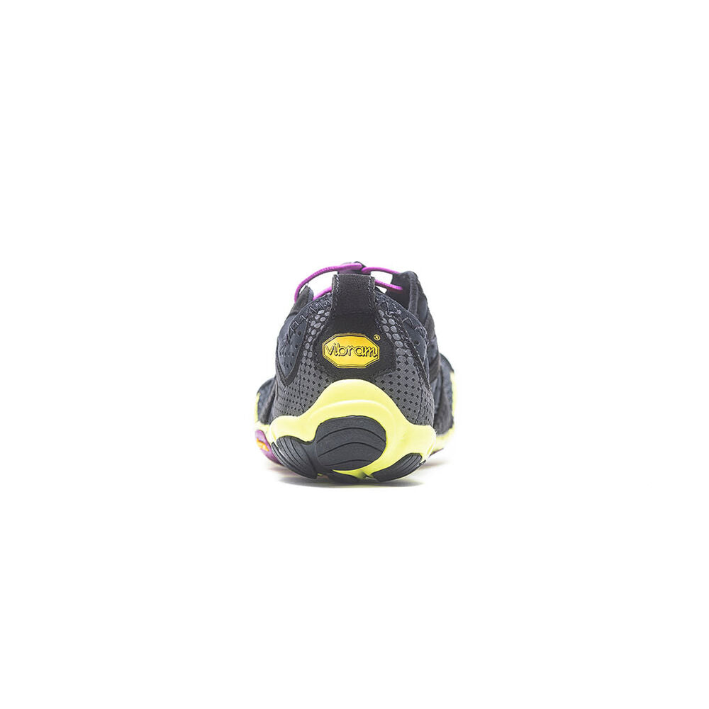 Vibram Women's V-Run in Black/Yellow/Purple Women's Footwear