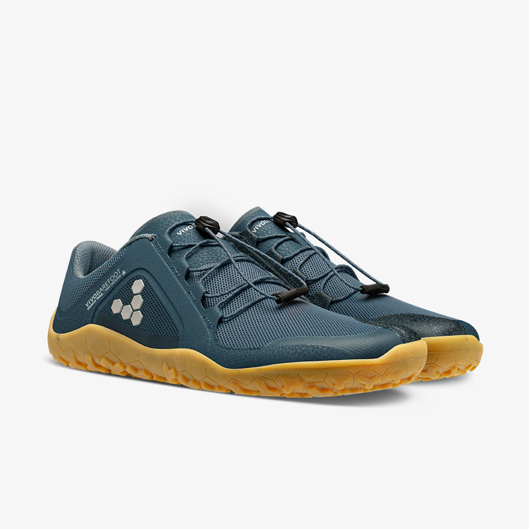 Vivobarefoot Women's Primus Trail II FG in Deep Sea Blue Women's Footwear