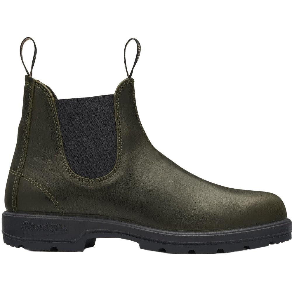 Blundstone Women's Classic 2052 Chelsea Boot in Leather Green Women's Boot