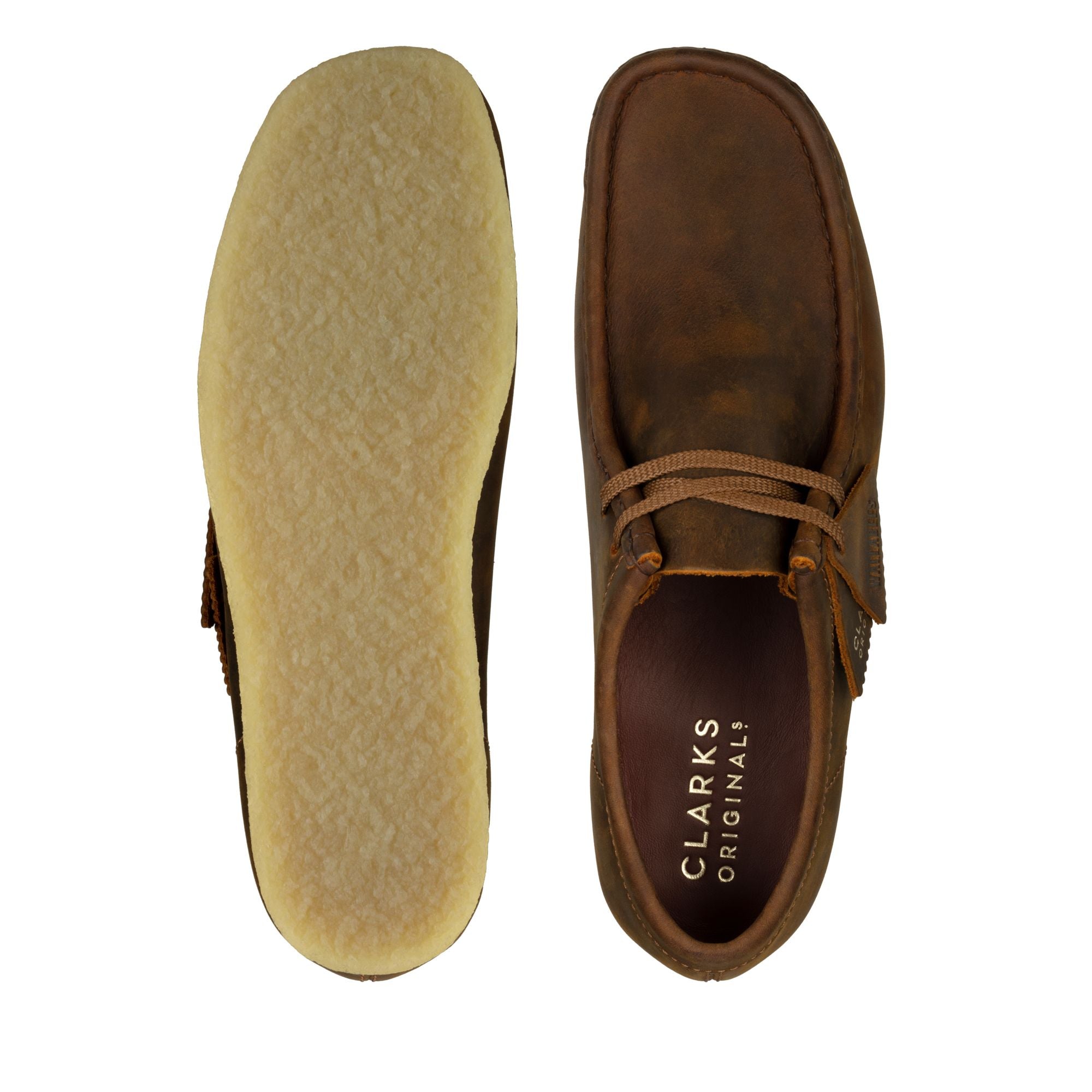Clarks Men's Wallabee in Beeswax Men's Footwear