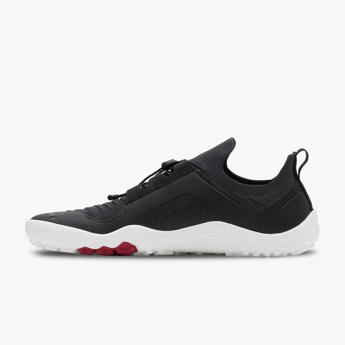 Vivobarefoot Men's Primus Trail Knit FG in Black Men's Footwear