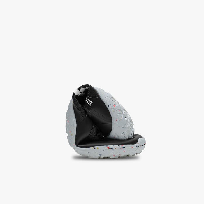 Vivobarefoot Men's Primus Trail Knit FG in Obsidian White Men's Footwear