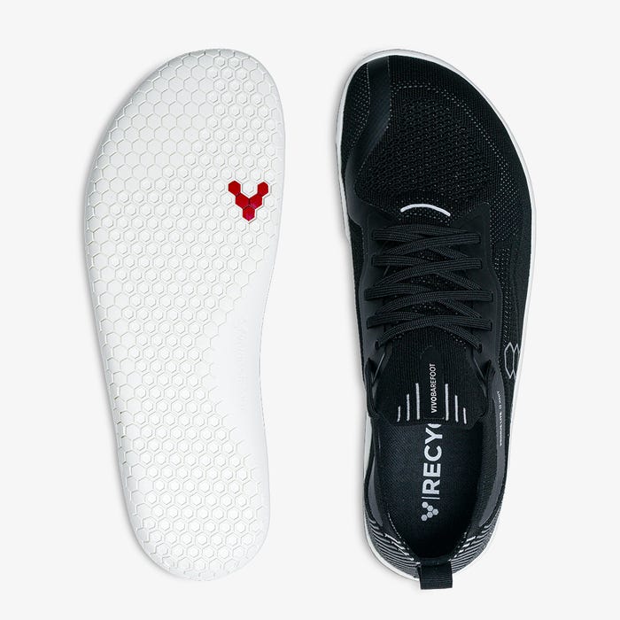 Vivobarefoot Men's Primus Lite Knit in Obsidian Men's Footwear