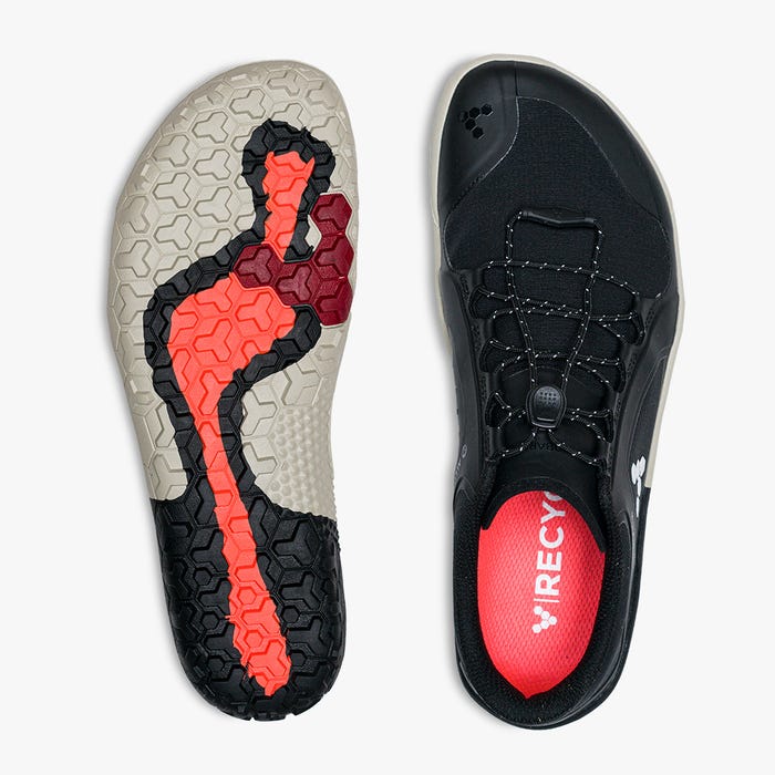 Vivobarefoot Men's Primus Trail III All Weather FG in Obsidian Men's Footwear