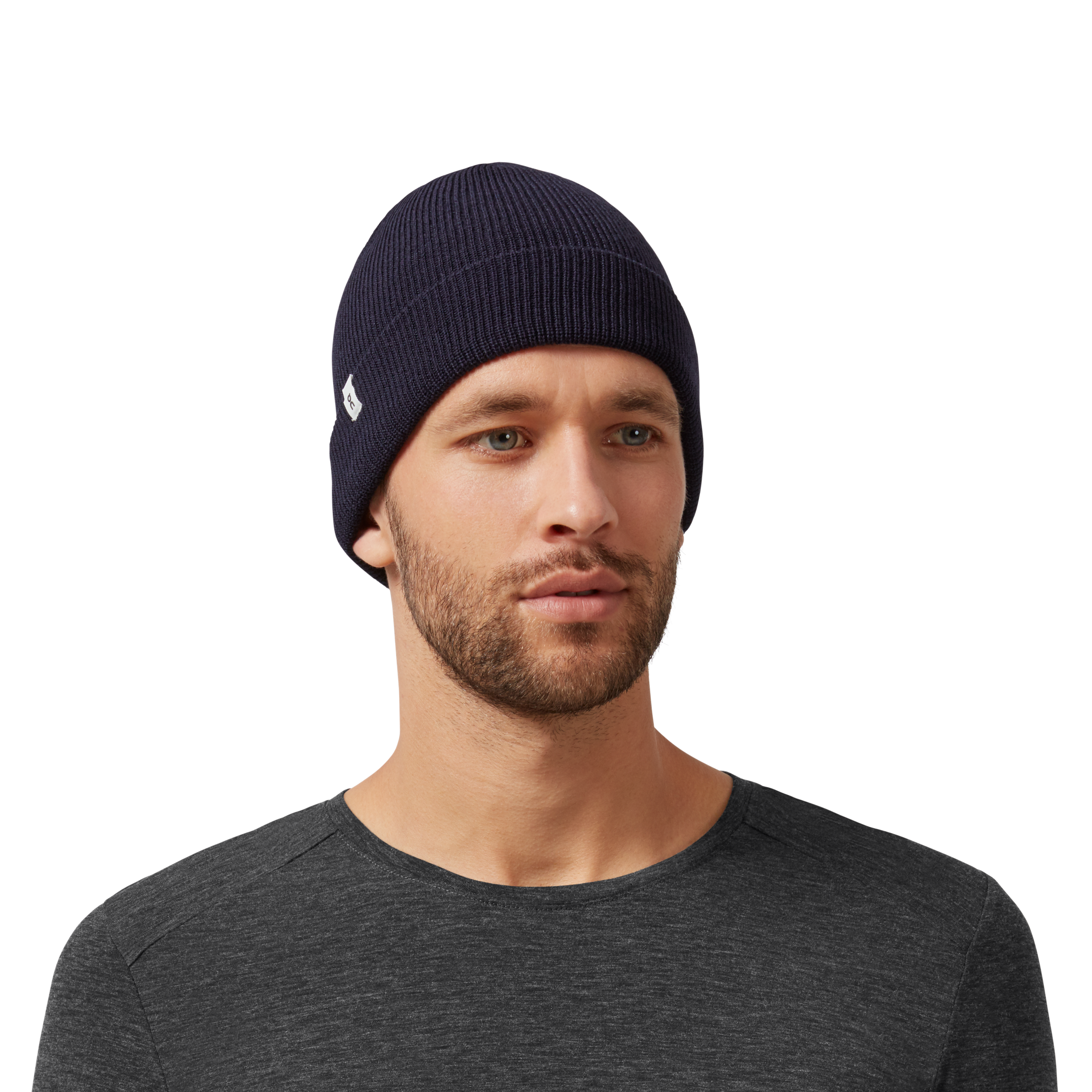 On Running Merino Beanie in Navy Hats