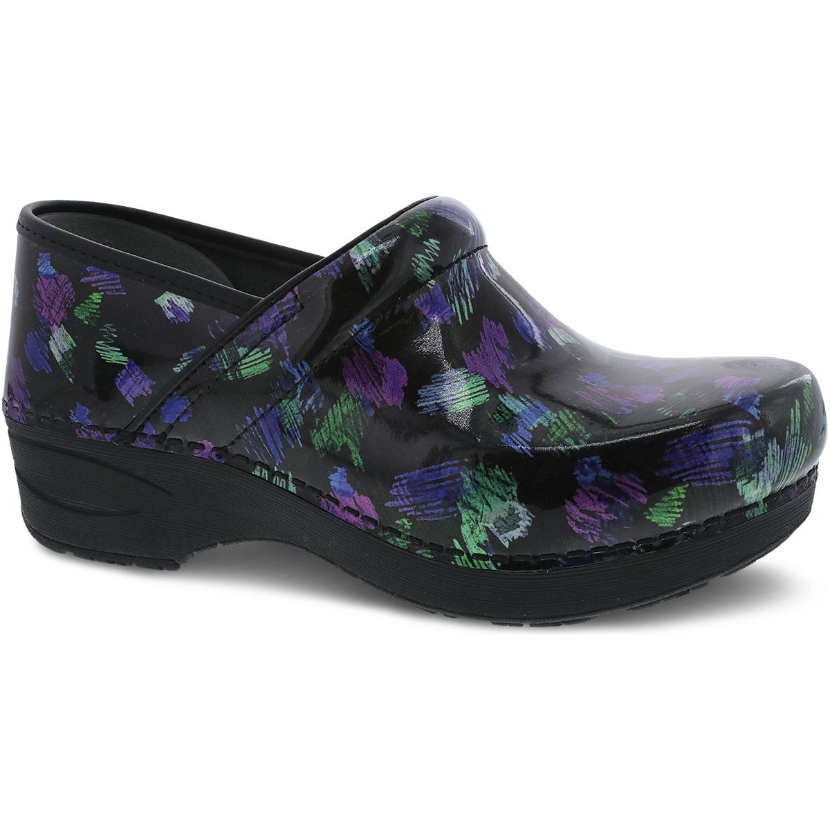 Dansko Women's XP 2.0 Clog in Colored Pencil Patent Women's Footwear