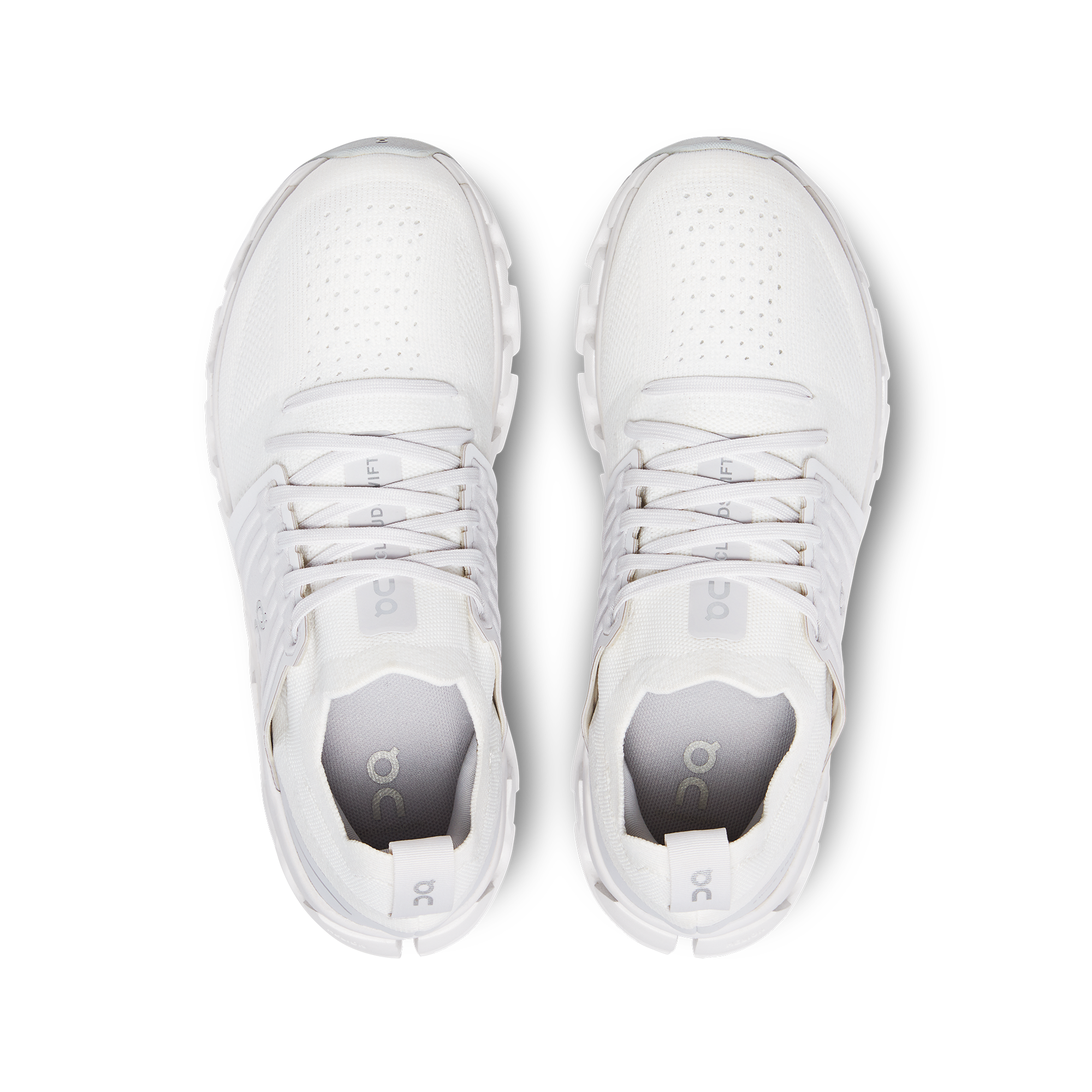 On Running Women's Cloudswift 3 Road Shoe in White Frost Women's Footwear