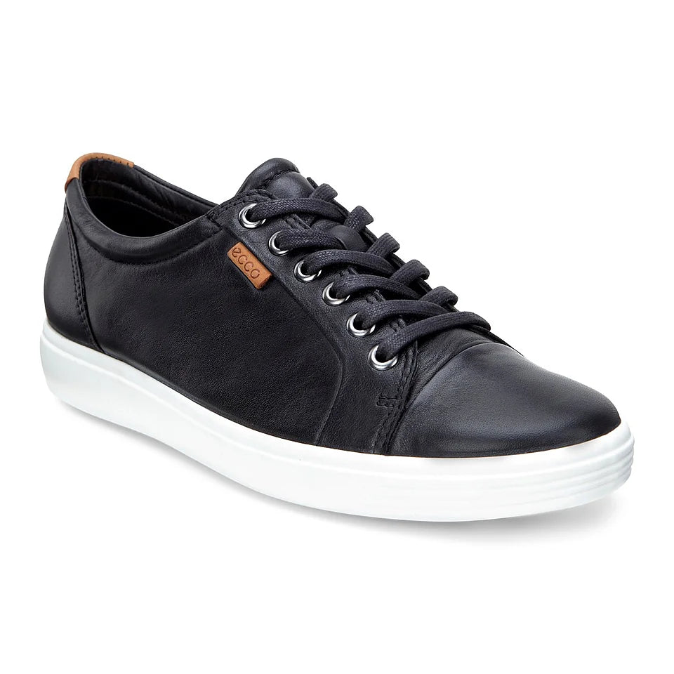 Ecco Women's Soft 7 Sneaker in Black Women's Footwear