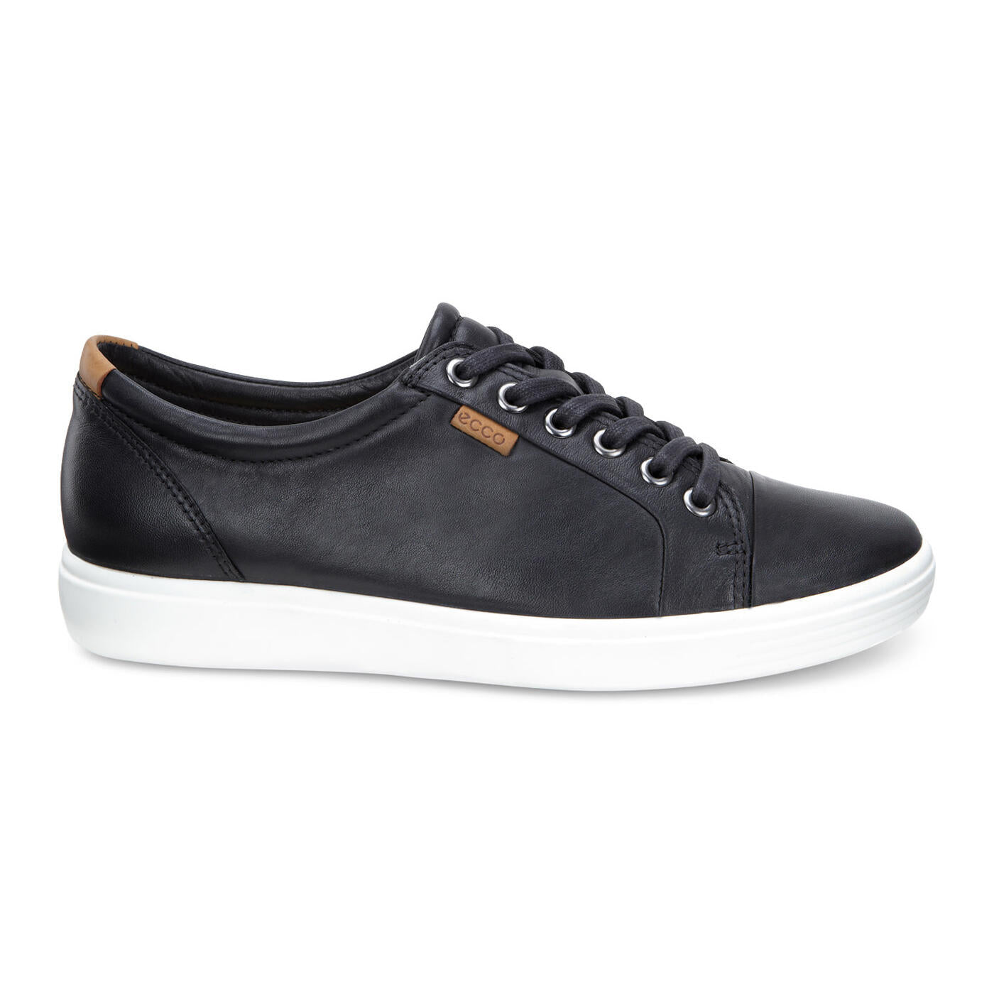 Ecco Women's Soft 7 Sneaker in Black Women's Footwear