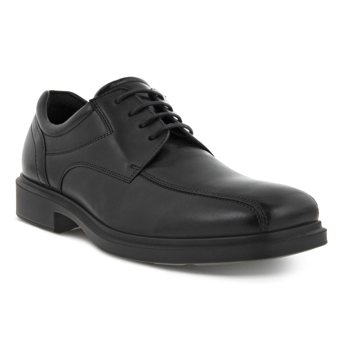Ecco Men's Helsinki 2.0 Bike Toe Tie in Black Men's Footwear