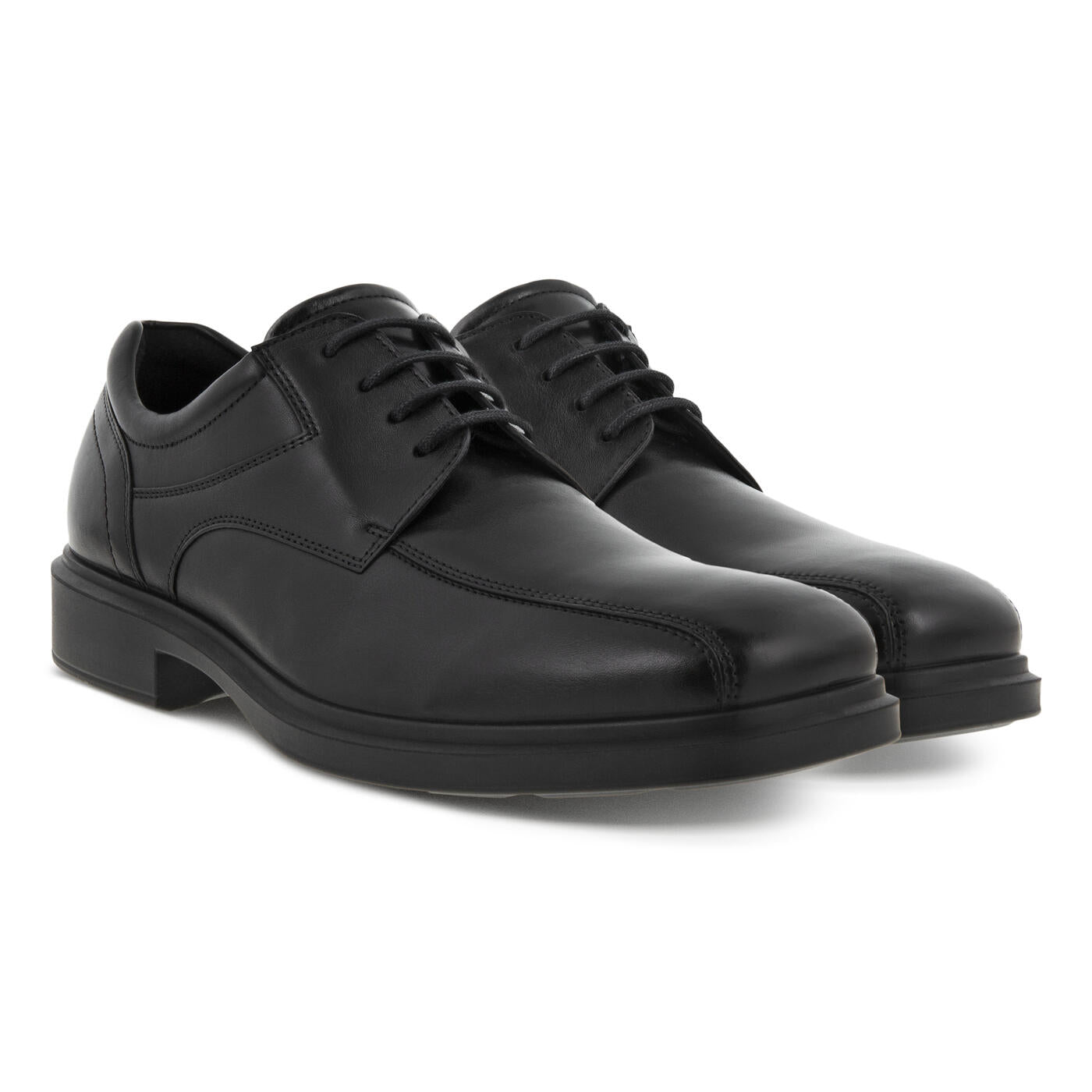 Ecco Men's Helsinki 2.0 Bike Toe Tie in Black Men's Footwear