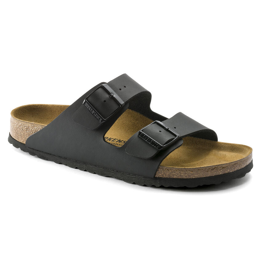Birkenstock Arizona Birko-Flor Classic Footbed Sandal in Black Men's Footwear