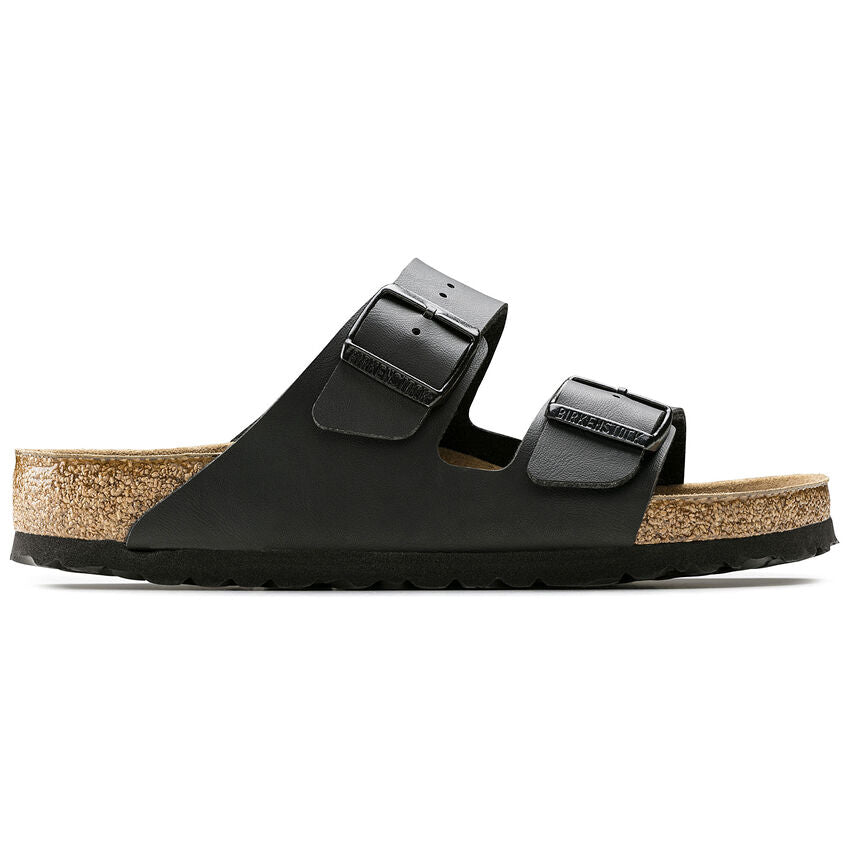 Birkenstock Arizona Birko-flor Soft Footbed Sandal in Black Men's Footwear