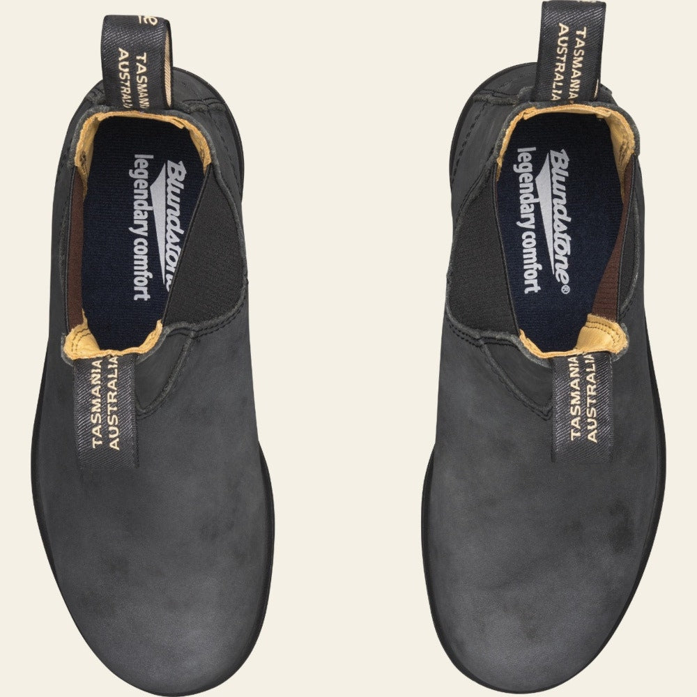 Blundstone Classic 587 Chelsea Boots in Rustic Black Men's Boots