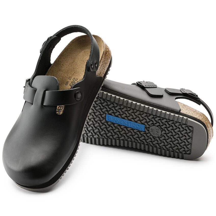 Birkenstock Tokio Super Grip Classic Footbed in Black Women's Footwear