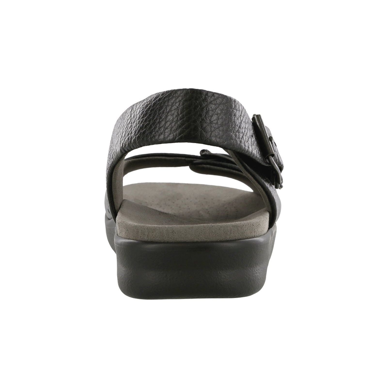 SAS Men's Bravo Heel Strap Sandal in Black Wide Men's Footwear