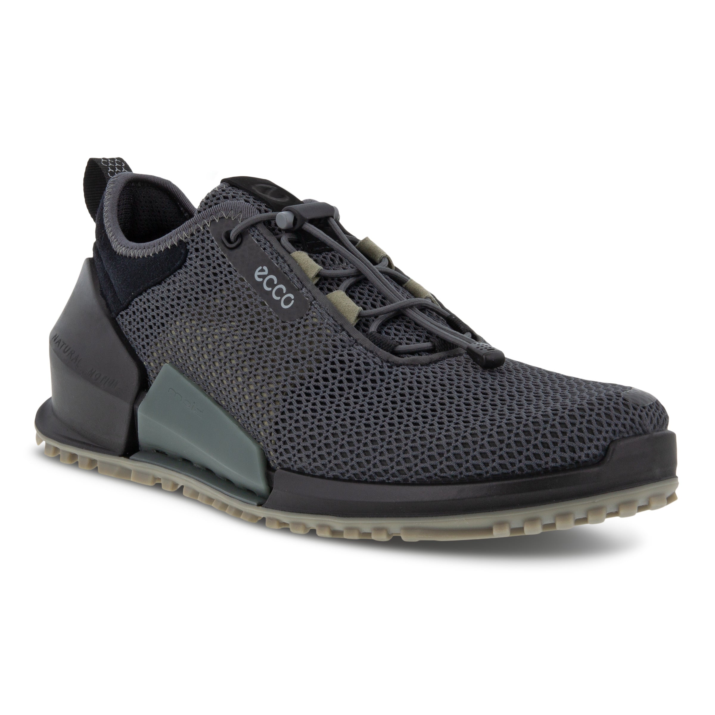 Ecco Men's Biom 2.0 Breathru in Magnet Black Vetiver Men's Footwear