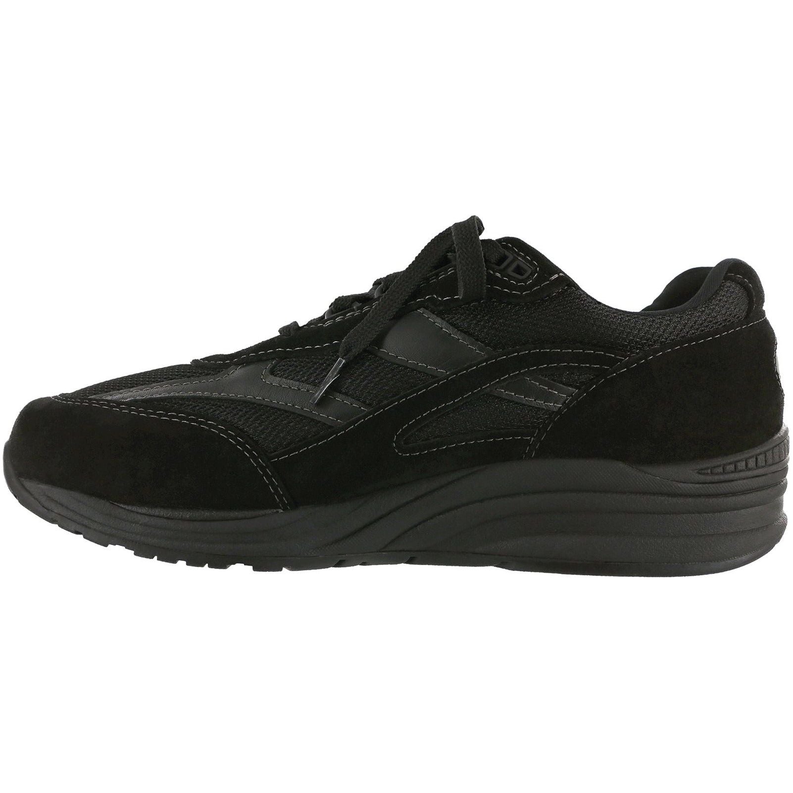 SAS Men's Journey Mesh Lace Up in Black Wide Men's Footwear