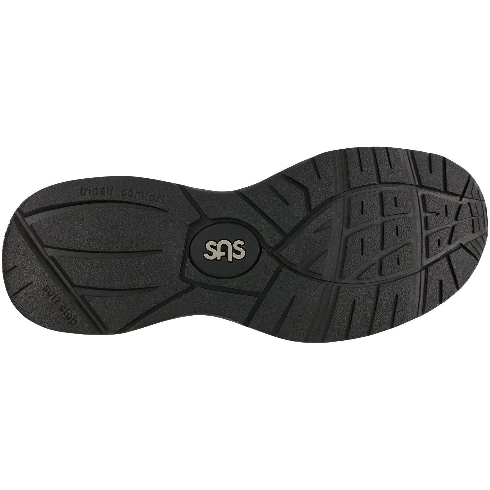 SAS Men's Journey Mesh Lace Up in Black Wide Men's Footwear