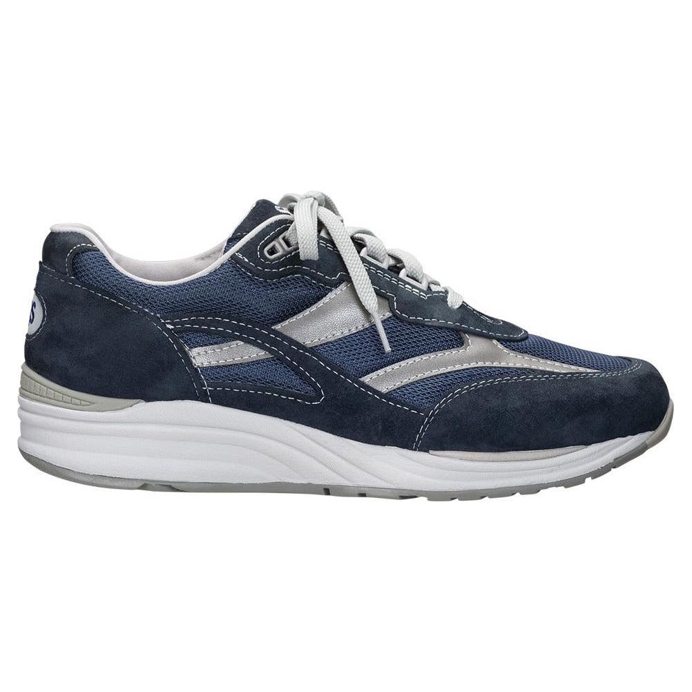 SAS Men's Journey Mesh Lace Up in Blue Wide Men's Footwear