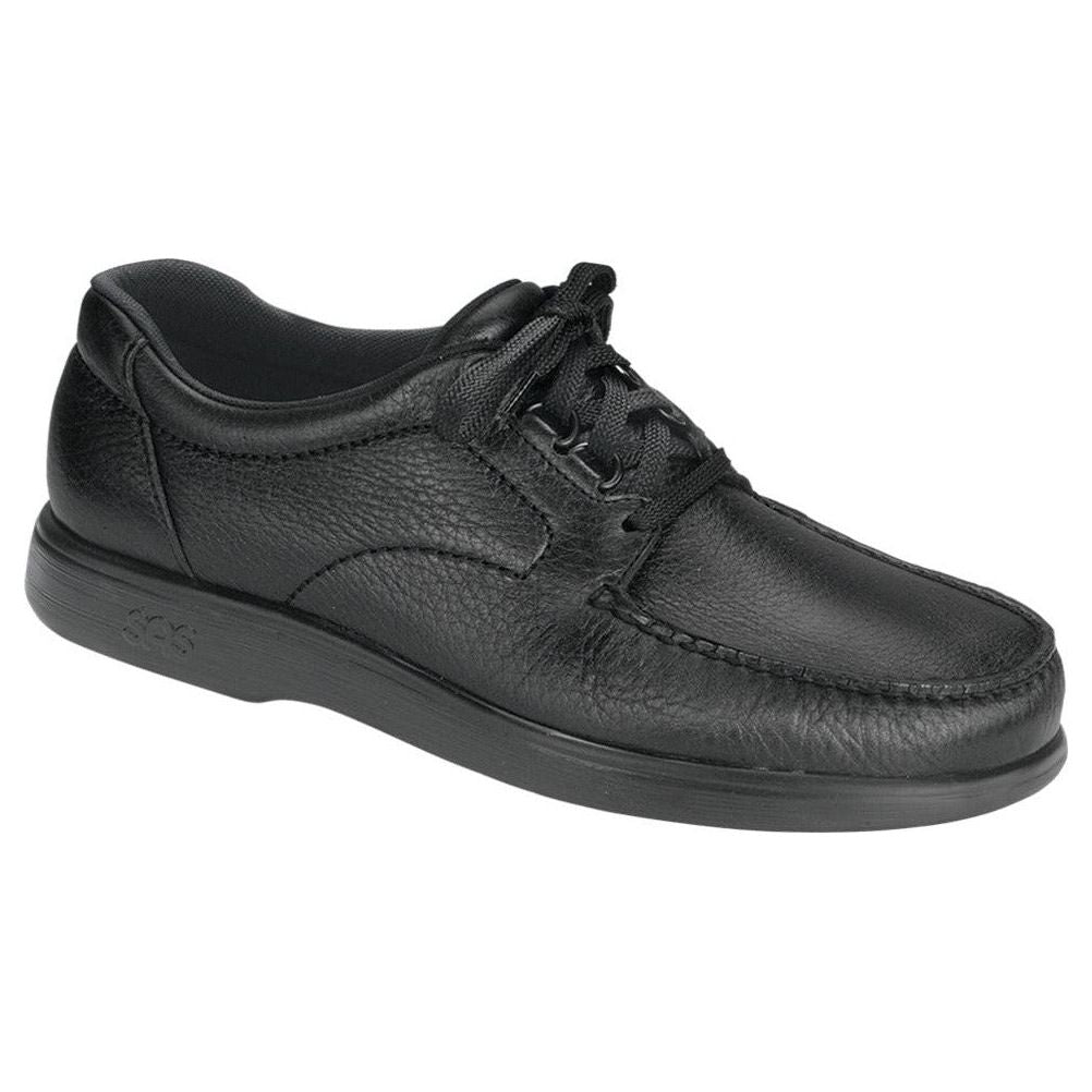 SAS Men's 'Bout Time Lace Up Loafer in Black Wide Men's Footwear