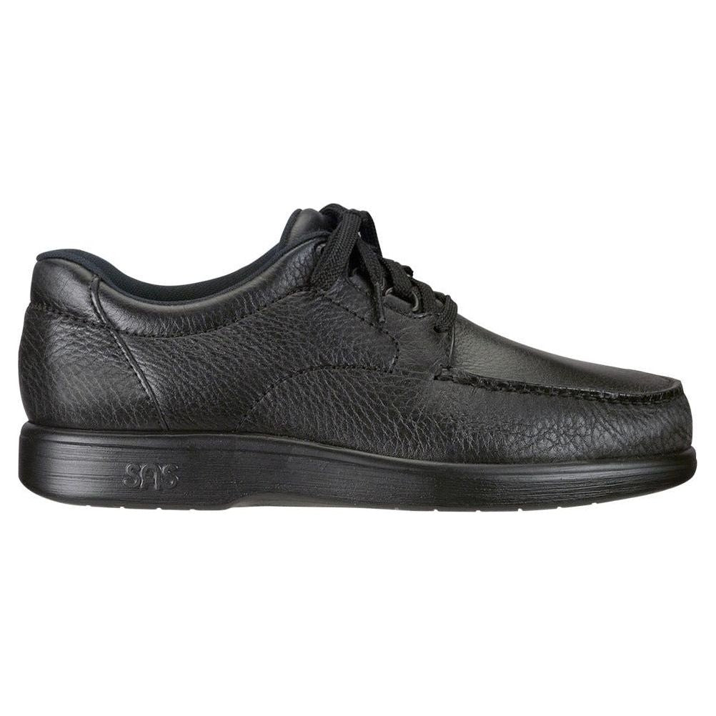SAS Men's 'Bout Time Lace Up Loafer in Black Wide Men's Footwear