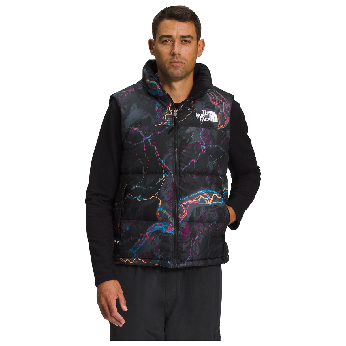 The North Face Men s 1996 Retro Nuptse Vest in TNF Black Trail
