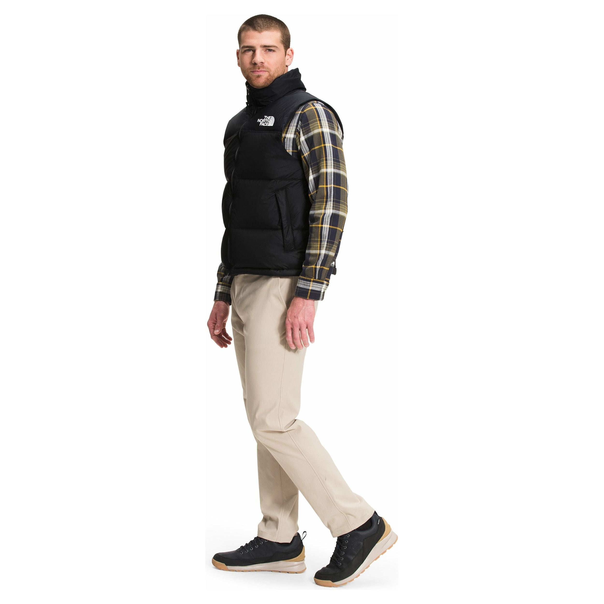 The North Face Men's 1996 Retro Nuptse Vest in Recycled TNF Black Men's Apparel