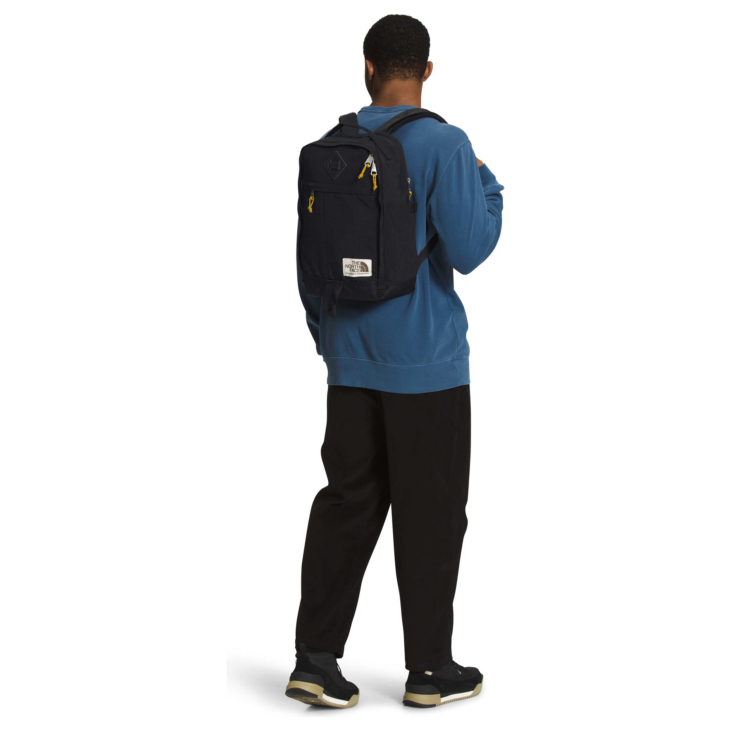The North Face Berkeley Daypack in TNF Black/Mineral Gold Accessories