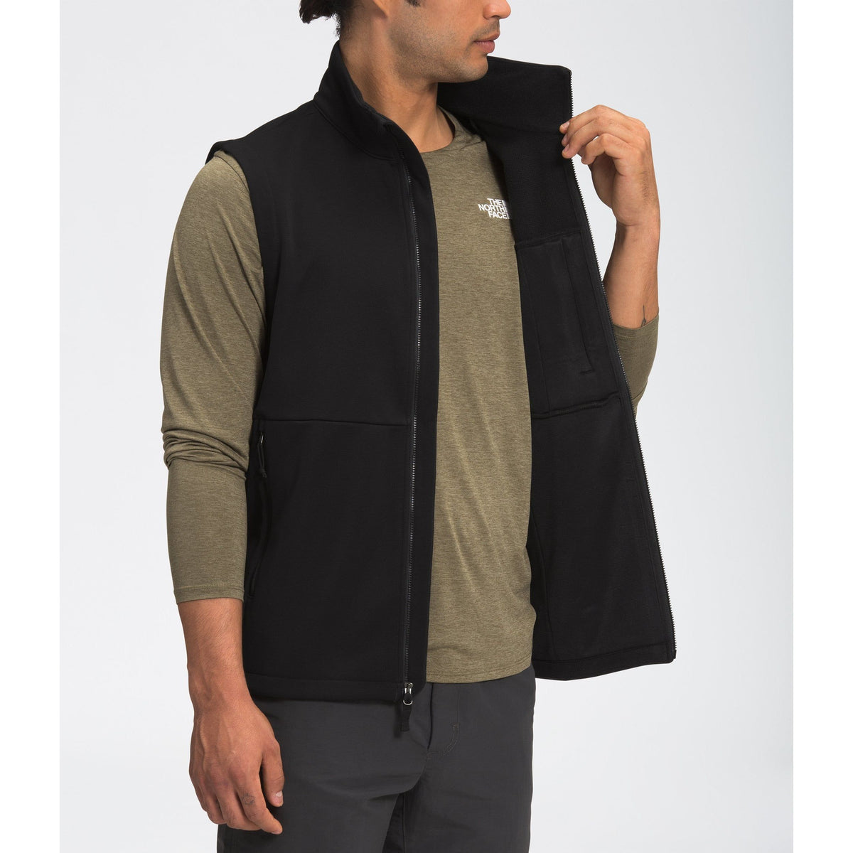 The North Face Men's Apex Canyonwall Eco Vest in Black